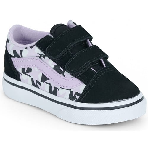 Vans Old Skool V Sneakers - Meisjes - Zwart - Maat:25