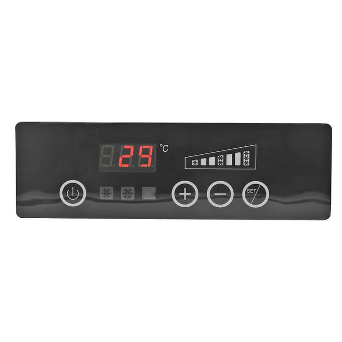 Contrôleur de Température Numérique Thermostat Multifonction Haute Précision pour Réfrigérateur Serre gray