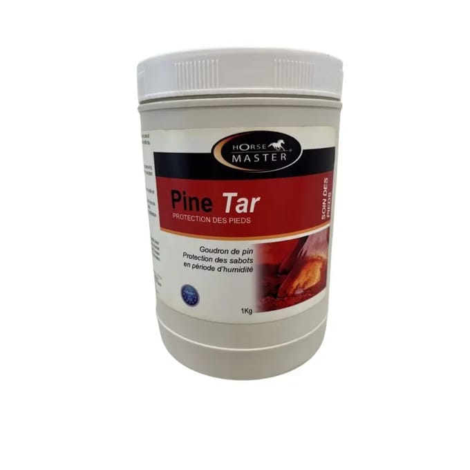 Hoefbescherming voor paarden Horse Master Goudron De Pin / Pine Tar 1 kg