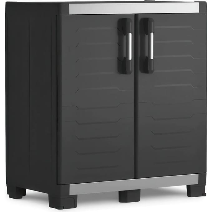Keter XL Garage Lage Kast - 1 Plank - 89x54x99 cm - Zwart
