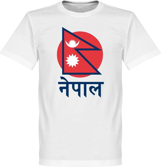 Nepal Flag T-Shirt - M