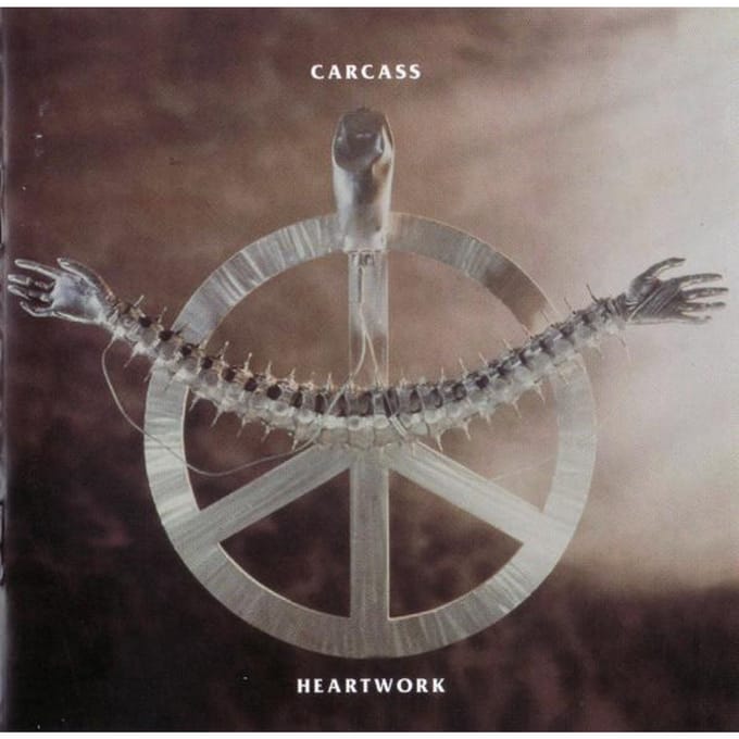 CD CARCASS - Heartwork MOSH9701CD Earache 2005 VS Rock Gebruikt gray