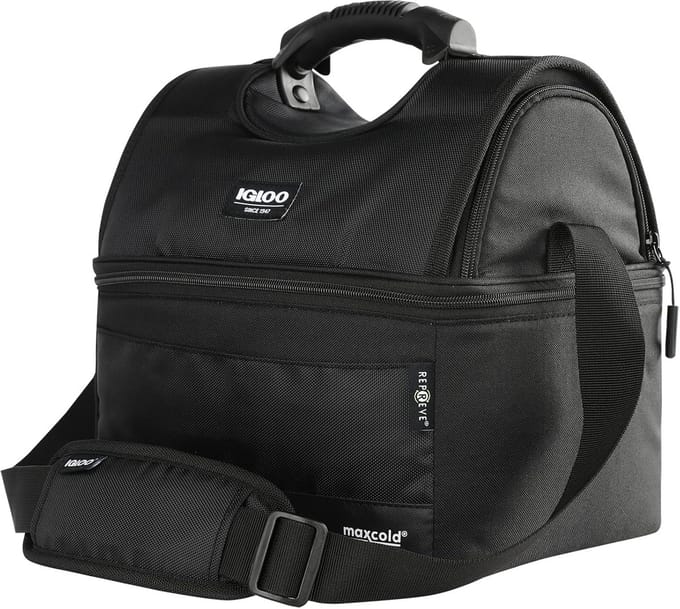 Maxcold Evergreen Gripper 16 Koeltas - 11,5 L - Zwart