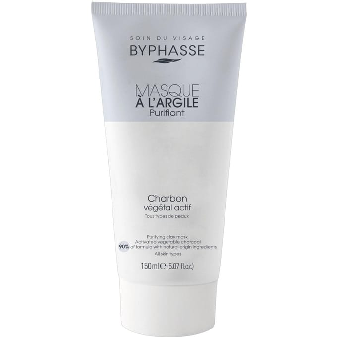 Byphasse, Byphasse, Houtskool, Zuiverend, Kleimasker, 150 ml