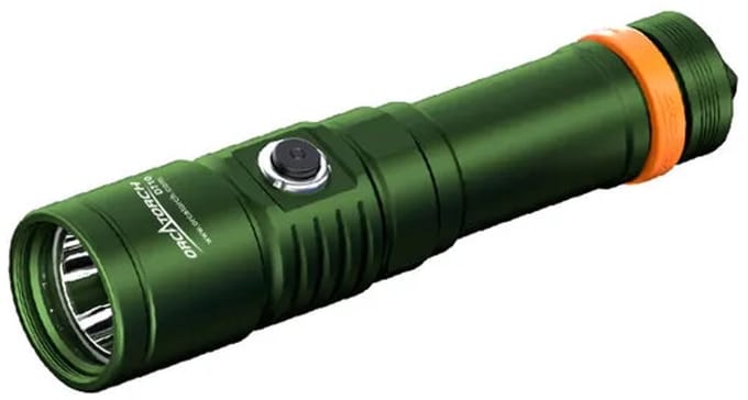 OrcaTorch D710 duiklamp met 2de accu