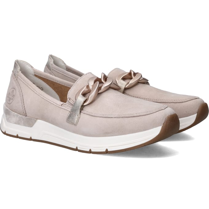 Rieker Instappers - Dames - Beige - Maat:40