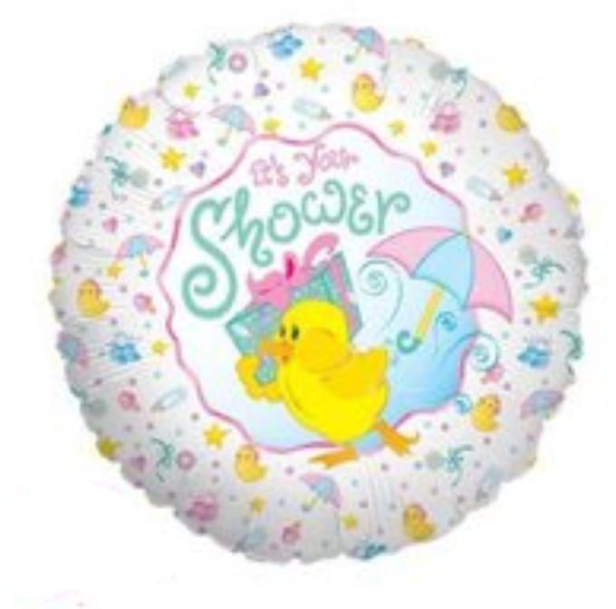 Folieballon - baby shower - 45cm