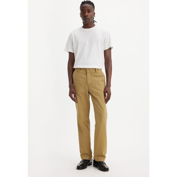 Levi's Xx Chino Authentic Rlx British Khaki Soft Taglia: W34L32 | Pantaloni chino Outlet | Uomo | Marrone
