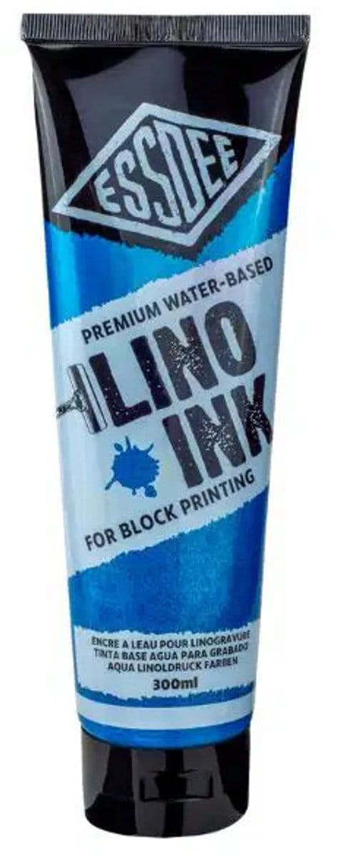 Essdee Lino Inkt Parelmoer Blauw 300ml