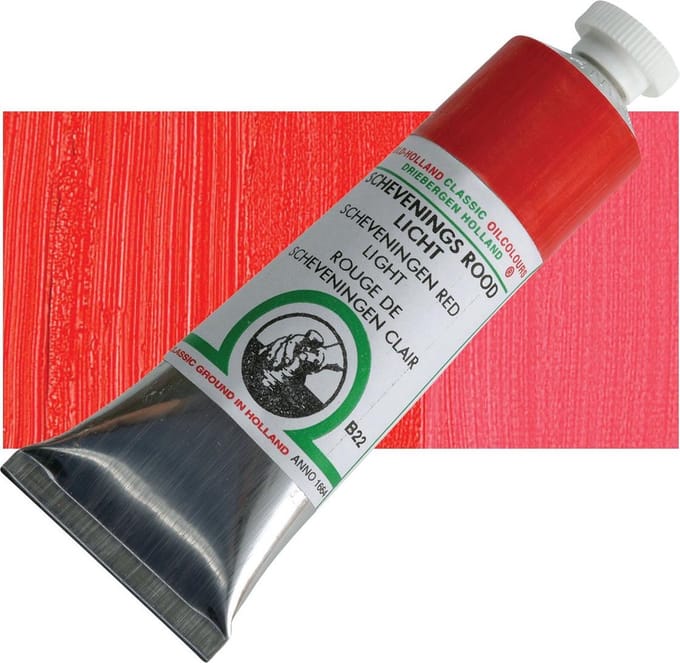 Oil paint Old Holland 40ml – 022 Scheveningen Red Light