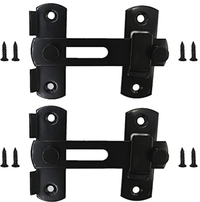 Flip Vergrendeling Deurbouten 4 inch - 2 Stuks Roestvrij Staal