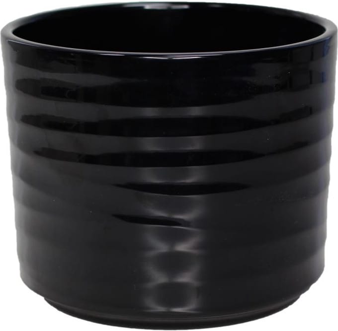 Glanzend Zwarte Pot Berlin 21x18