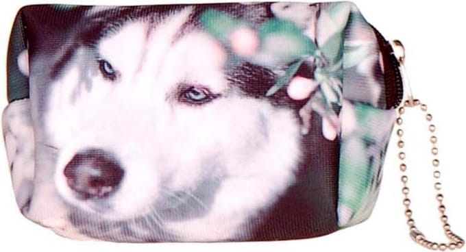 Kleine etui/klein toilettasje Husky