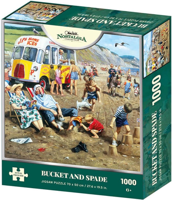 Bucket & Spade Puzzel 1000 Stukjes