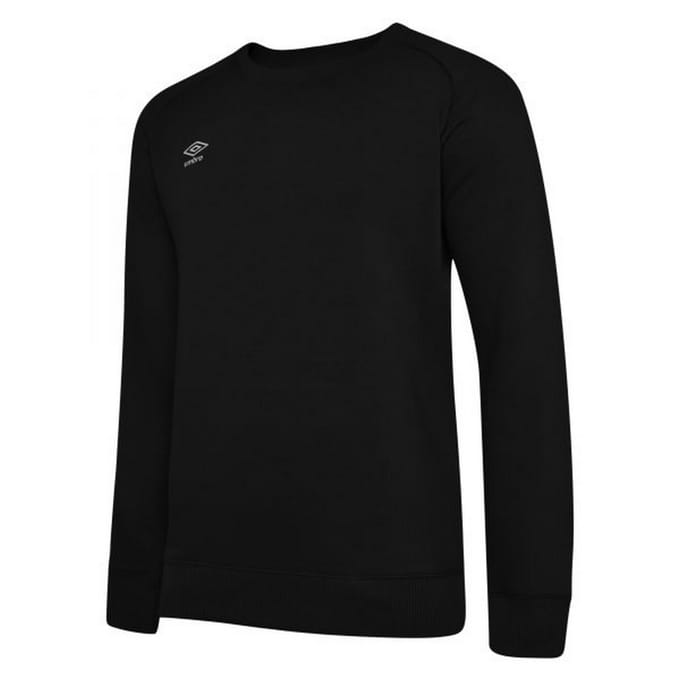 Umbro Heren Club Leisure Sweatshirt (Zwart/Wit)
