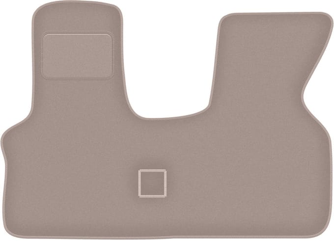 Beige veloursmatten voor: Volkswagen Transporter T4 bestelwagen (1992-2003)
