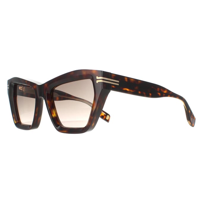 Marc Jacobs Cat Eye Dames Havana Crystal Bruin Gradiënt MJ 1001/S