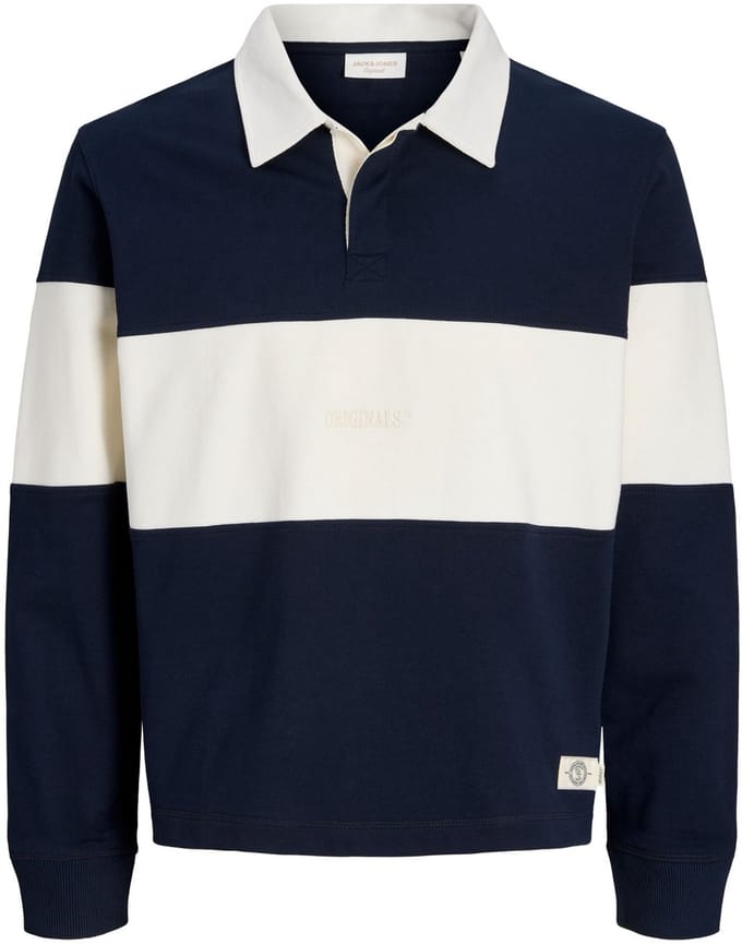 Jack & Jones Plus Sweatshirt Plus Size Kleurblokken Sweatshirt