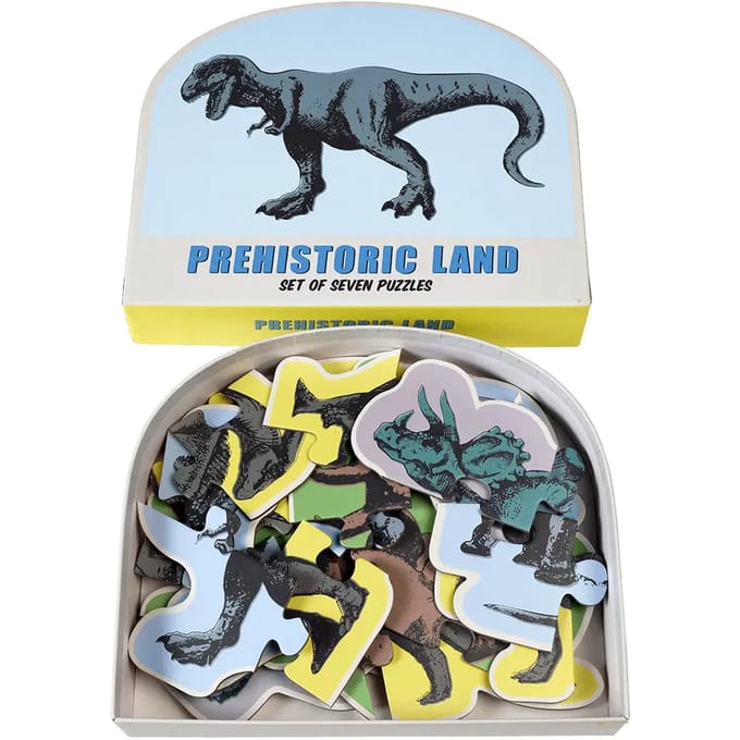 Set van zeven puzzels Rex London Prehistoric Land