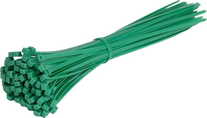 TD47 Kabelbinders 4.8 x 300 mm Groen - Tie wraps - Tyraps