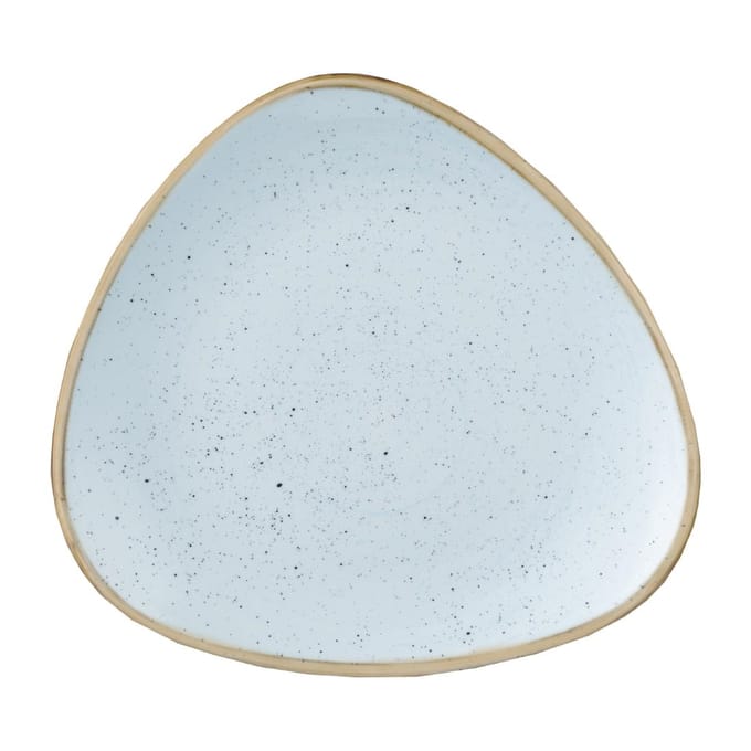 Churchill Stonecast Duck Egg Lotus Bord (12 stuks)