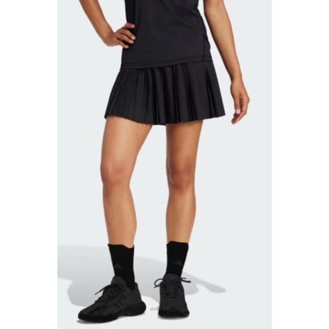 adidas Performance Club Pleated Rok - Dames - Zwart
