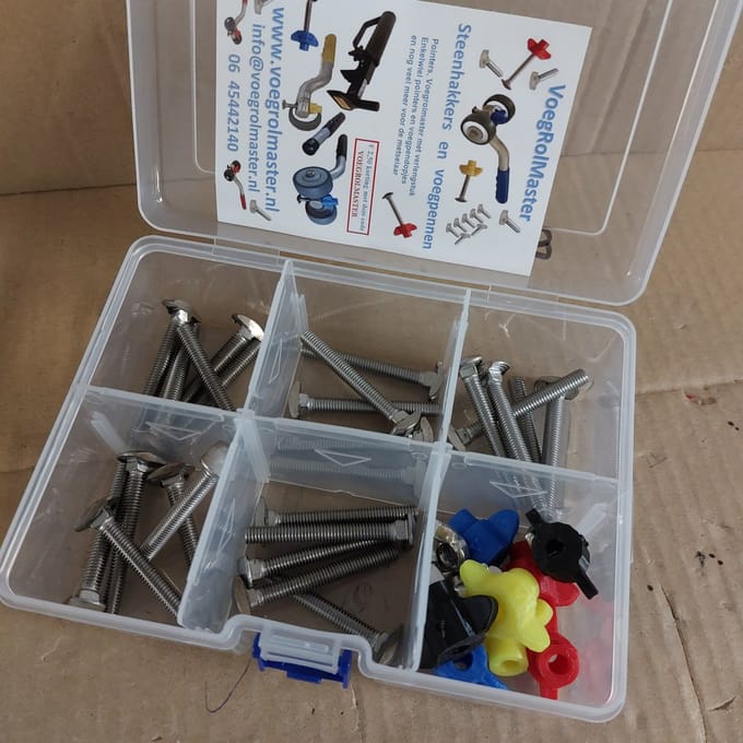 Voegrolmaster opbergdoos Groot voor voegpennen