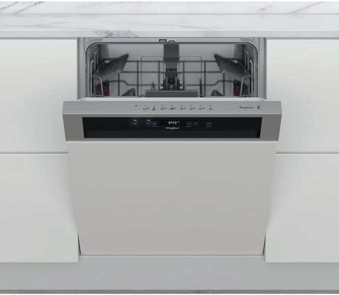 Whirlpool WBC 3C34 P X - Half integreerbare vaatwasser