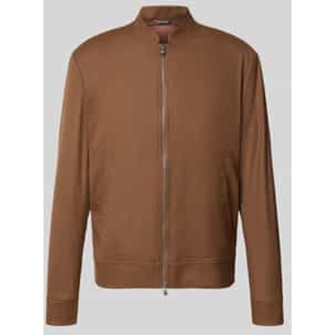 Regular fit jack met viscose,