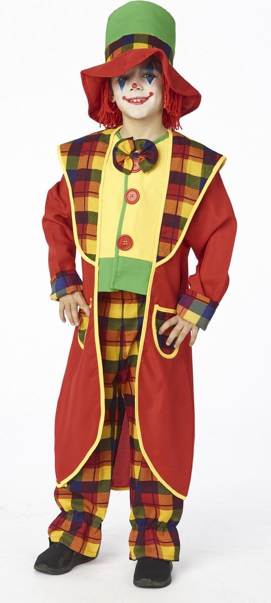 Clownspak Kind Toothy - Maat 152