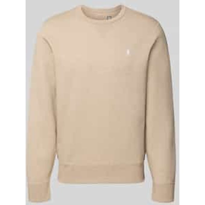Sweatshirt met labelstitching