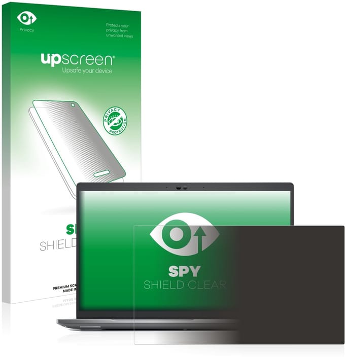 upscreen - privacy screenprotector voor Dell Precision 3570 - Folie Beschermfolie Blauwlichtfilter