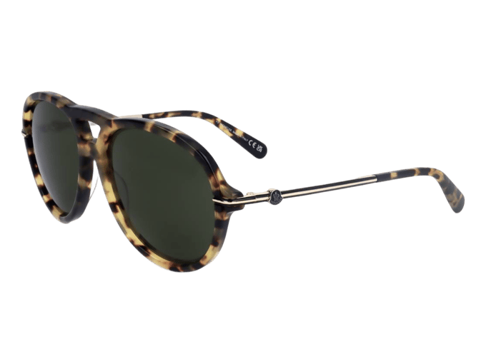 Moncler ML0288 52N Zonnebril - Heren - Bruin