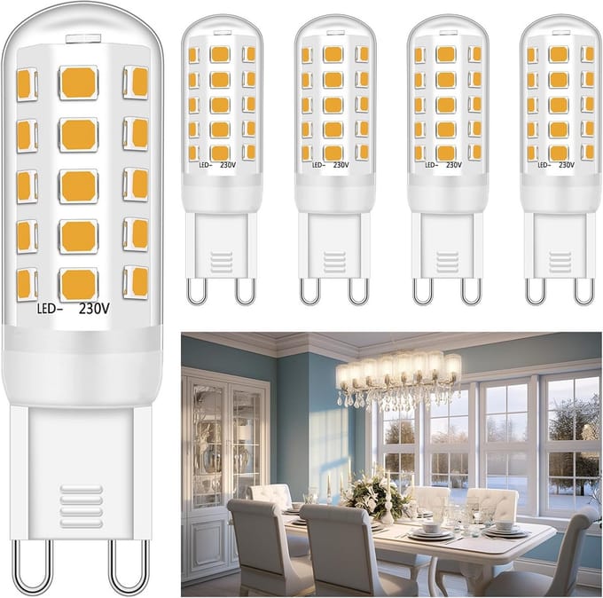 LED Lampen - G9 Stekker - Sfeerverlichting Thuis - Energiebesparend - 5 Watt - Warm Wit