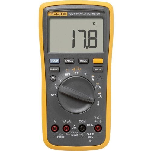 Fluke 17B+/EUR Multimeter Digitaal CAT III 600 V Weergave (counts): 4000
