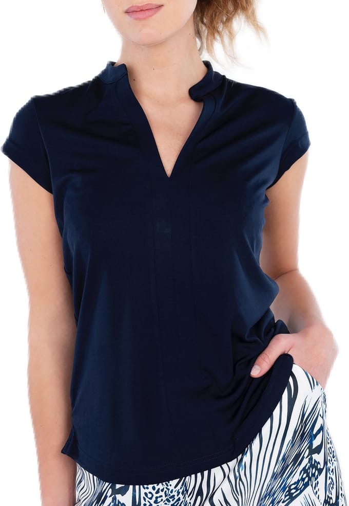 Func Factory dames Polo Ace donkerblauw maat 36