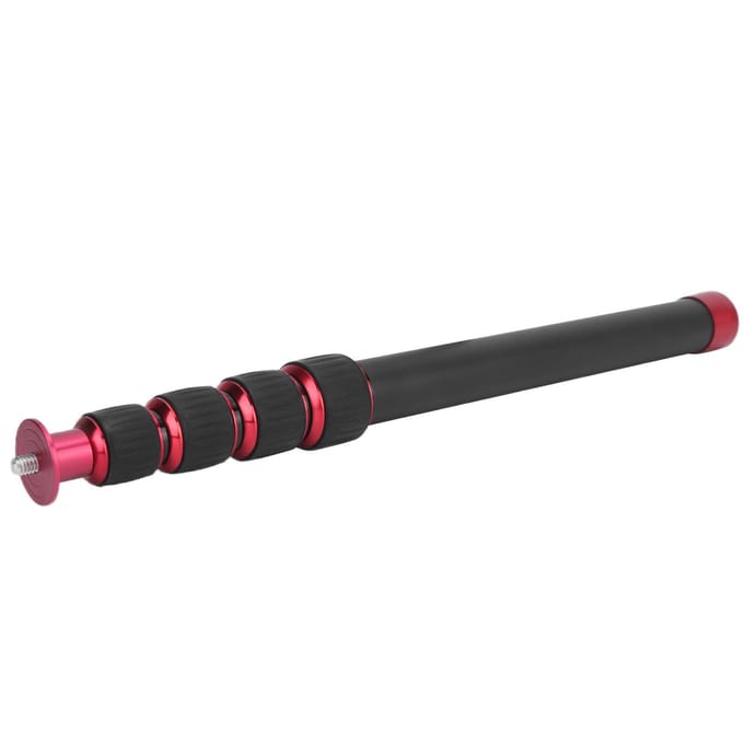 Manbily Camera Monopod Statief Verlengstang LR‑255 Aluminiumlegering Statiefbevestiging Monopod Verlengstuk gray