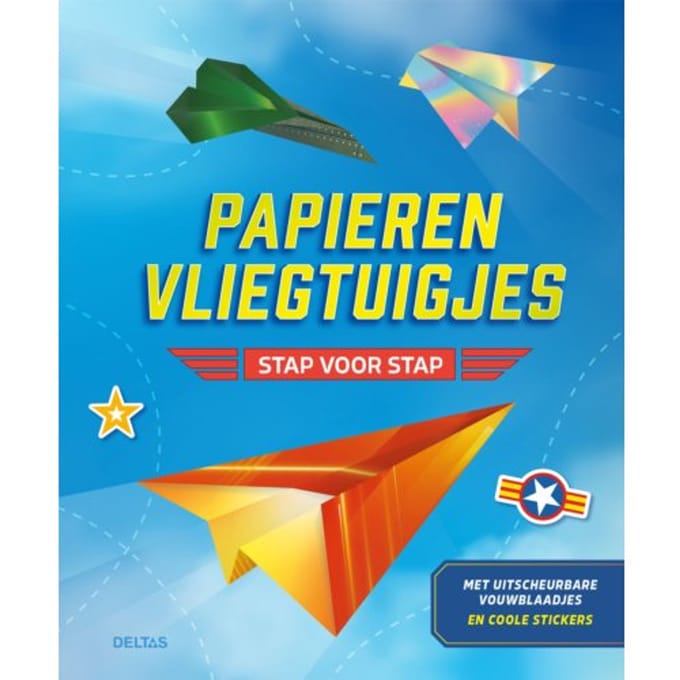 Papieren Vliegtuigjes - Stap Voor Stap - ZNU
