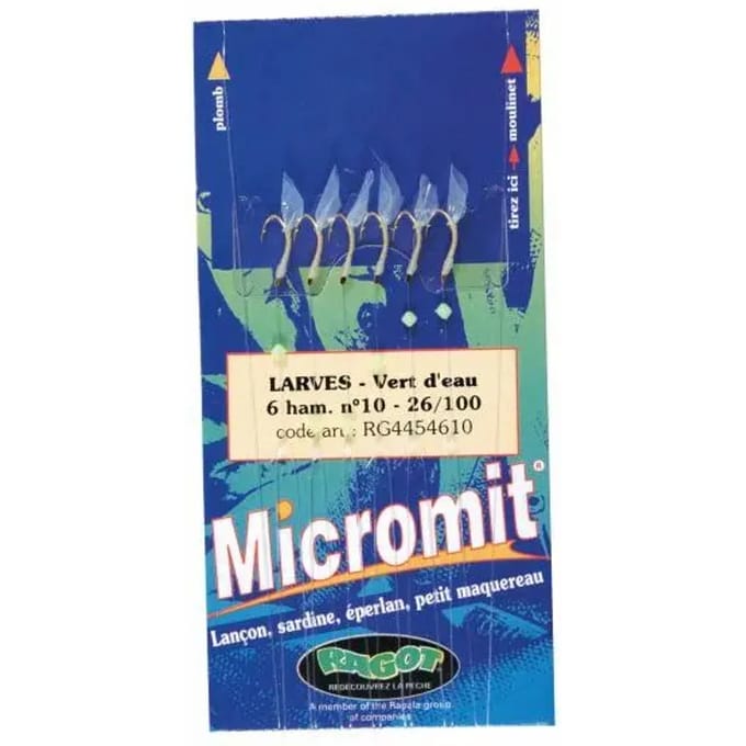 Larven Ragot micromit (x5)