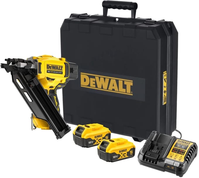 DeWALT DCN930P2 Accu constructie tacker enkelshot + bumpfire 18V XR 5.0Ah in TSTAK