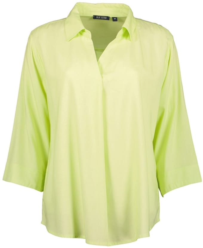 Blue Seven - Blouse 180312 blauw 3/4 mouw Blue Seven - maat 42