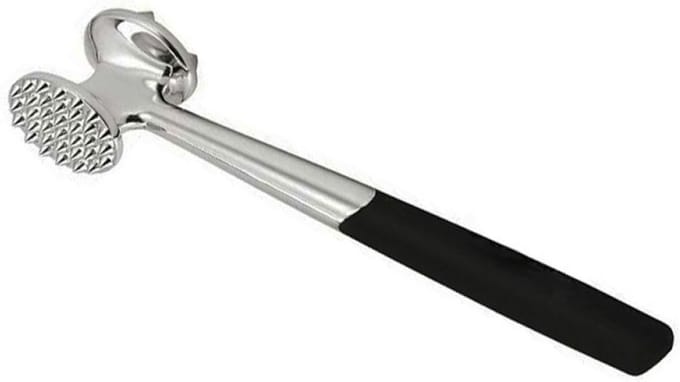 Kinghoff - Vleeshamer - Vermalser - Tenderizer - Dubbelzijdig - RVS