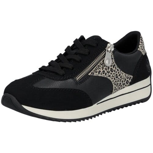 Rieker N1210 00 zwart sneaker dames maat 37