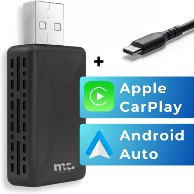 Carplay Dongle - Draadloos Carplay - Android Auto &amp; Apple Carplay - Wireless Carplay