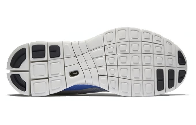Nike Free Flyknit Mercurial 'Wolf Grey Game Royal' 805554-003 42 gray