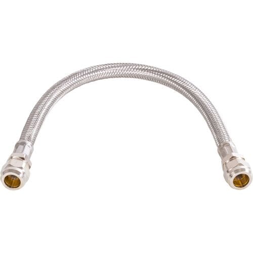 BPE RVS flexibele slang 35cm 12mm knel x 12mm knel
