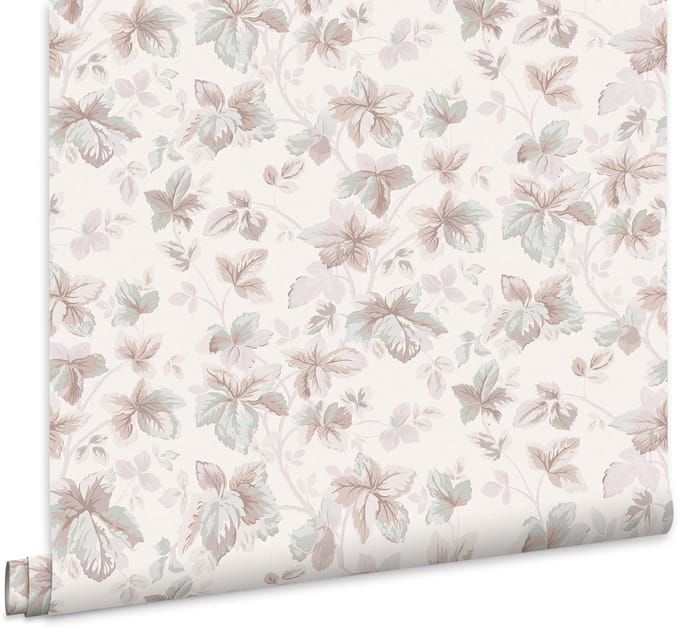 Laura Ashley Autumn Leaves Behang - Bloemen - 10mx52cm - Beige