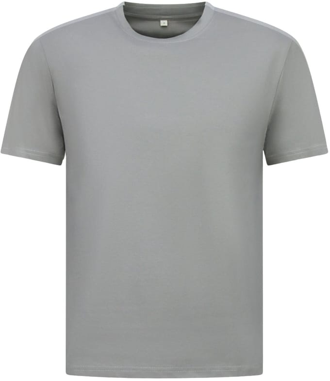 Oversized T shirt Heren - Effen T shirt Heren Blanco - MD6530 - Donker Grijs