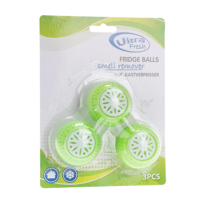 Ultra Fresh Koelkastverfrisser 3 Stuks Groen/Wit