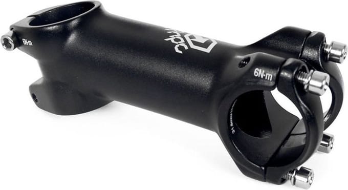 Tfhpc Comp+ 31.8 Mm Fiets Stuurpen Zwart 80 mm / ±17º